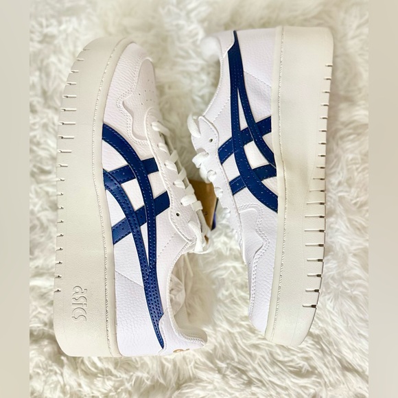 ASICS Japan S PF White/Peacoat 8 B (M) - Picture 5 of 6